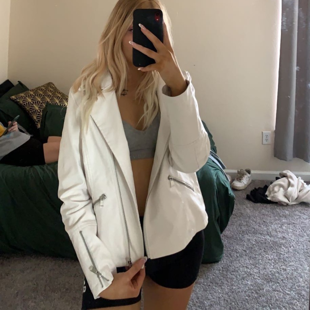 Leather jacket